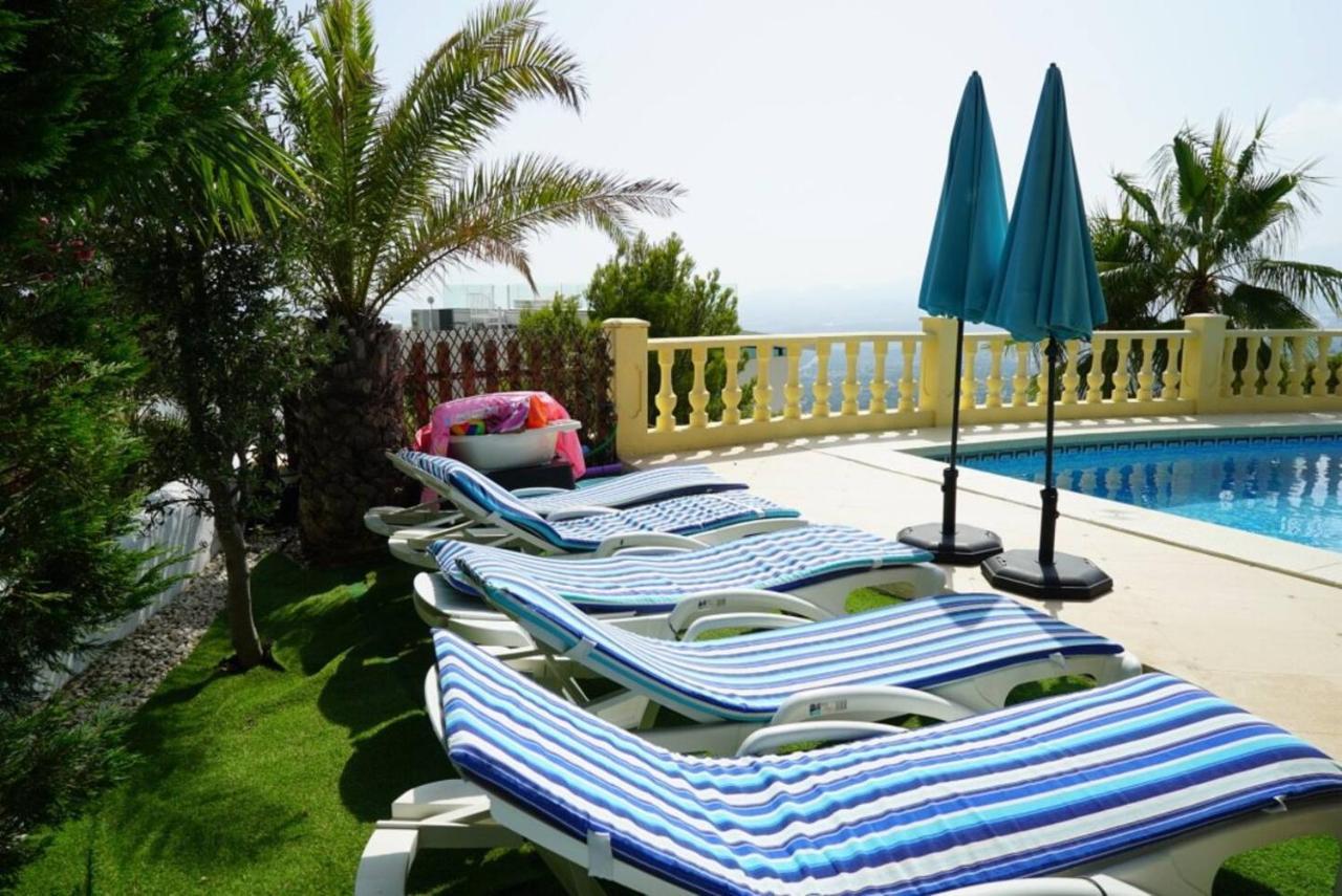 Villa Aleandra Con Maravillosas Vistas Al Mar! Altea Exterior foto